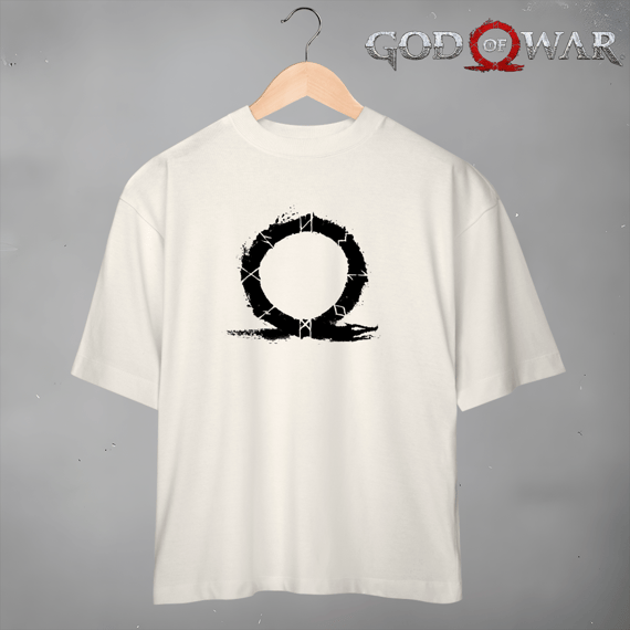 Camiseta God of War Black - Oversized