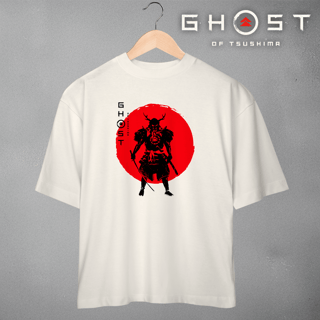 Camiseta Ghost of Tsushima Armadura do Clã Sakai Exclusiva - Oversized