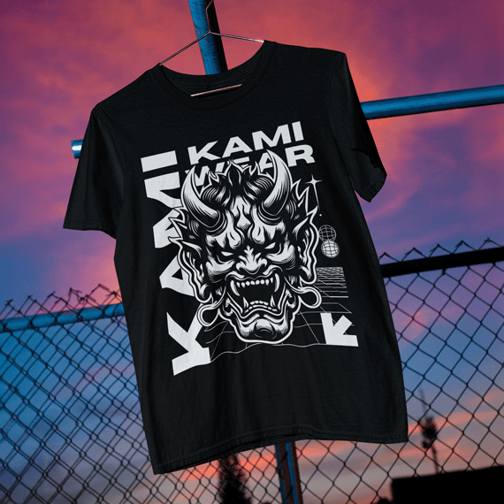 Oni Face Kami Wear