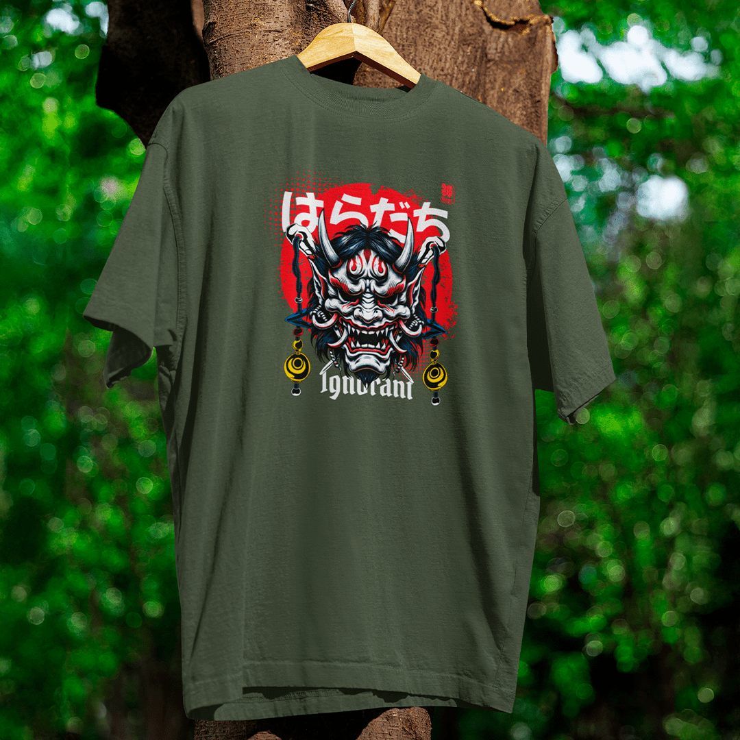 Nome do produto: Camiseta Ignorant and Anger - Oversized