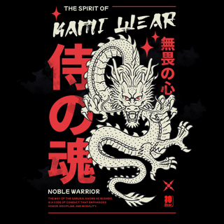 Nome do produtoCamiseta Bushido Dragon - Baby Long