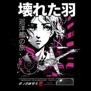 Nome do produtoCamiseta Broken Wings - Baby Long