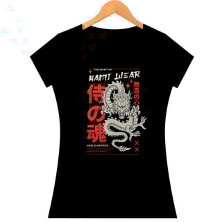 Nome do produtoCamiseta Bushido Dragon - Baby Long