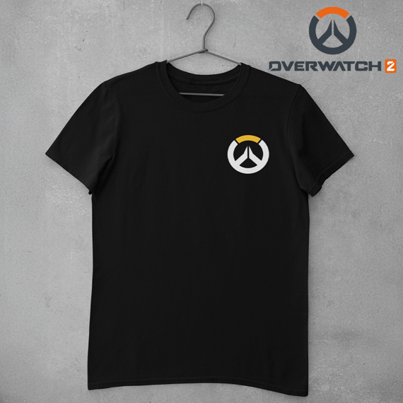 Overwatch Clean Edition - Plus Size - Camiseta escura