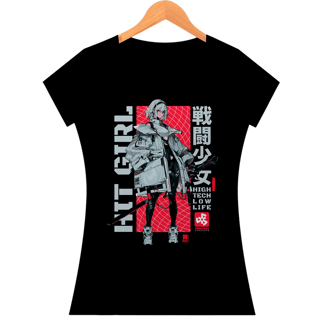 Nome do produtoCamiseta Hit Girl - Baby Long