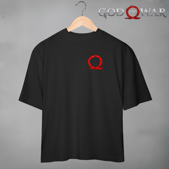 Camiseta God of War - Pocket - Oversized