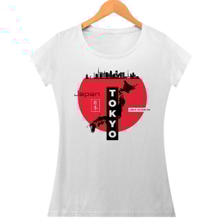 Nome do produtoCamiseta Japan Tokyo Land of Rise Sun Flag - Baby Long