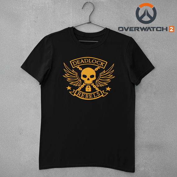 Deadlock Rebels - Plus Size - Camiseta escura