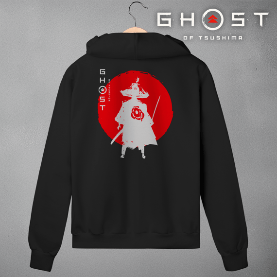 Moletom Ghost of Tsushima O Andarilho Exclusivo (Black)