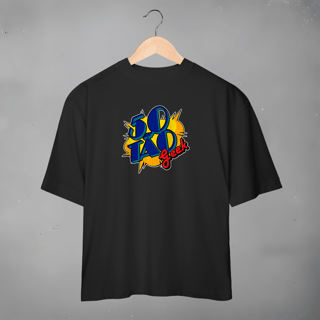 Camiseta 50Tao Geek Comic Logo V2 - Oversized