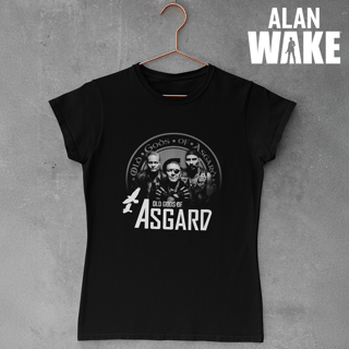 Camiseta Old Gods of Asgard X Poets of the Fall - Baby Long Exclusiva