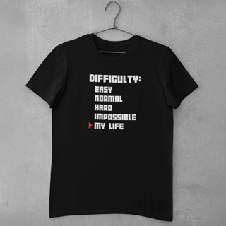 Difficulty My Life - Escura - Plus Size