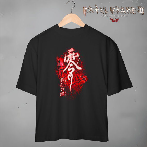 Camiseta Fatal Frame II – Crimson Butterfly 2003 - Oversized