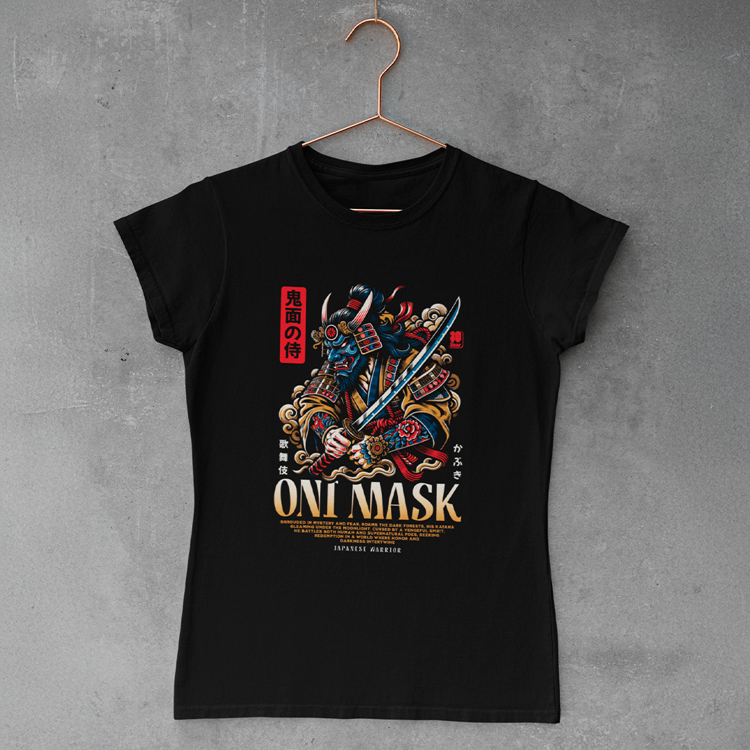 Nome do produto: Camiseta Oni Mask - Baby Long