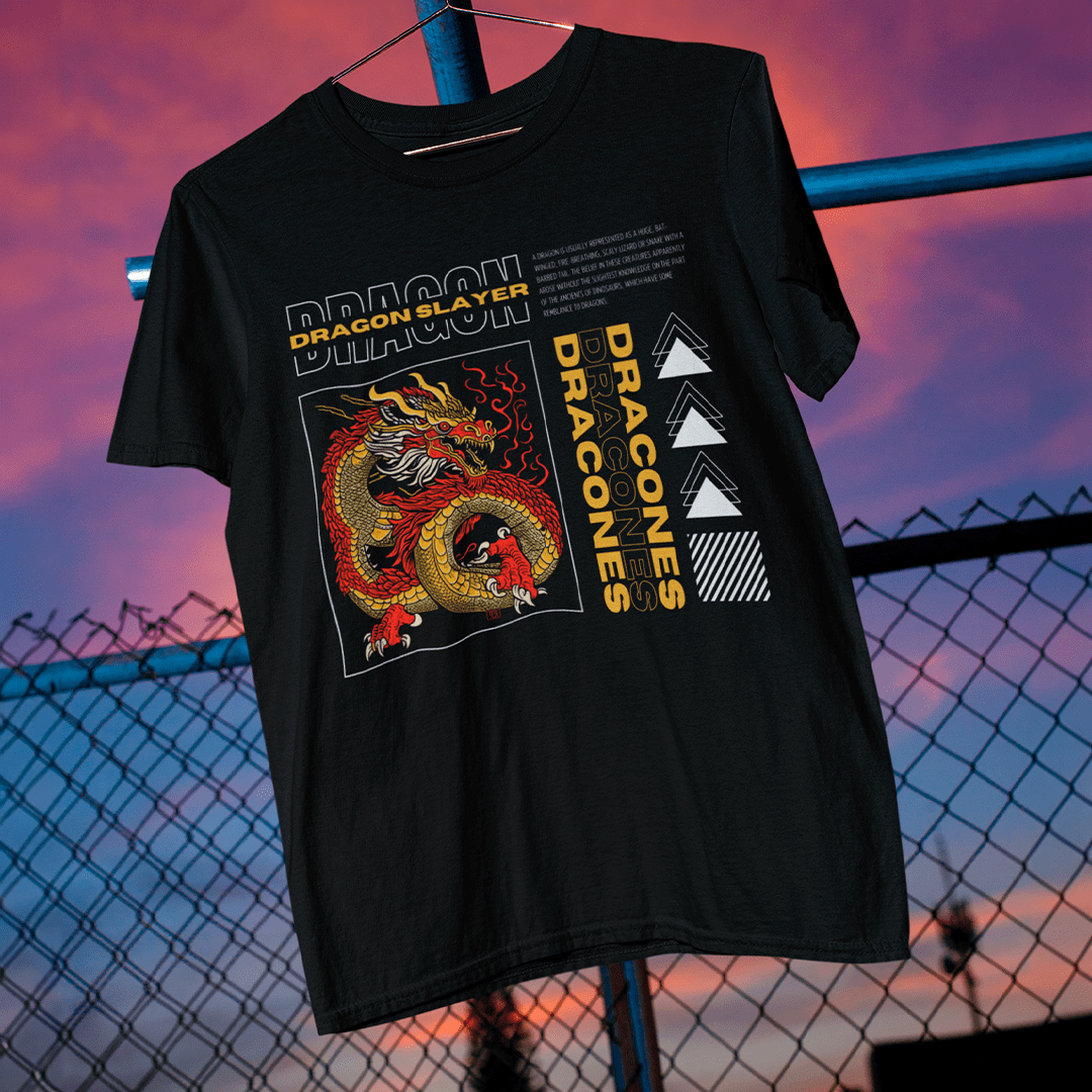Nome do produto: Camiseta Dragon Slayer