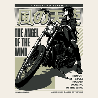 Nome do produtoCamiseta The Angel of the Wind - Oversized