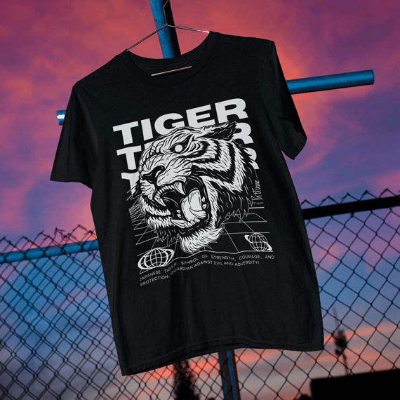 Japanese Tiger Symbol