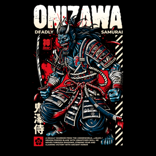 Nome do produtoCamiseta Onizawa Deadly Samurai