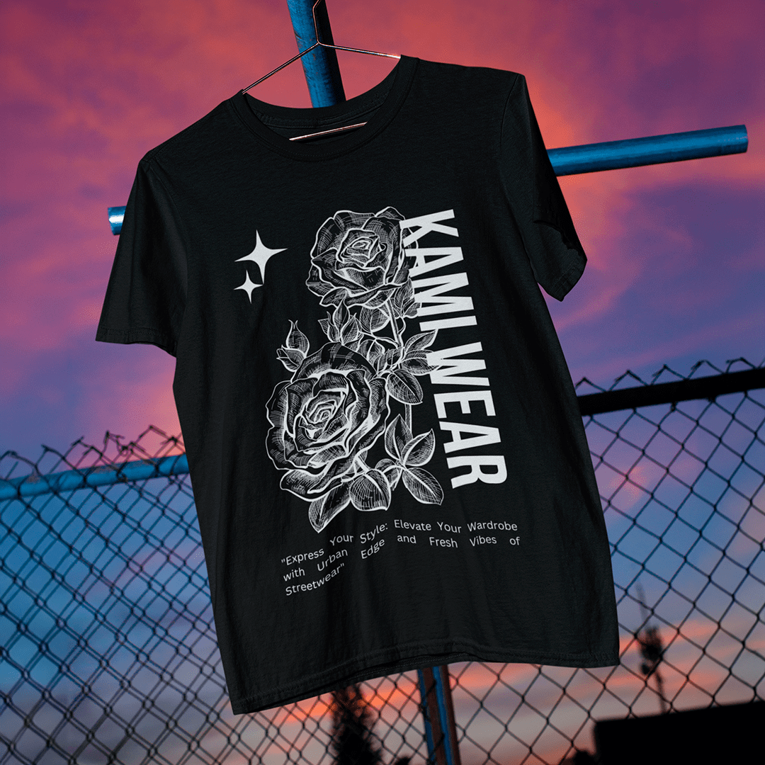 Nome do produto: Camiseta Kami Roses 
