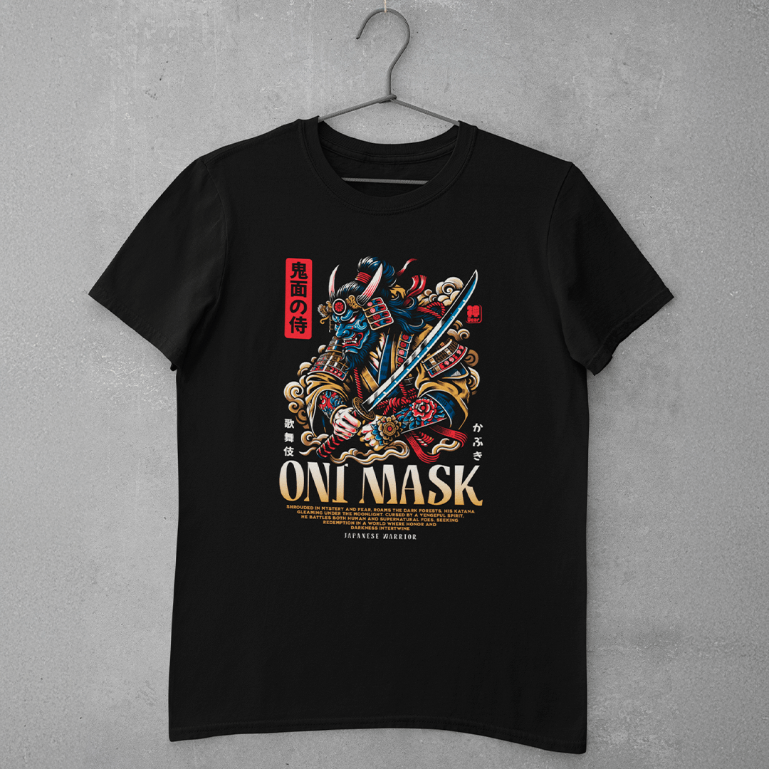 Nome do produto: Camiseta Oni Mask