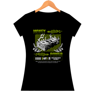 Nome do produtoCamiseta Money Power - Baby Long