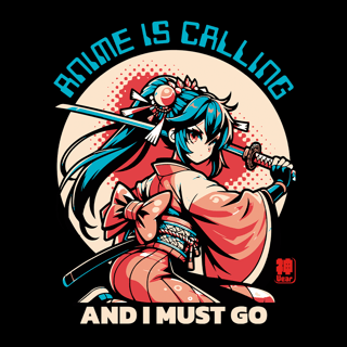 Nome do produtoCamiseta Anime is Calling - Baby Long