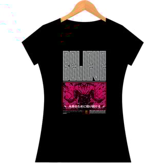 Nome do produtoCamiseta Believe - Baby Long