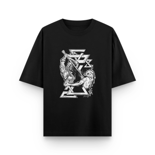 Nome do produto White Wolf | Fury [Camiseta Oversized]