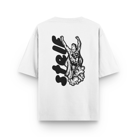 Man of Steel | Eternity [Camiseta Oversized - Costas]