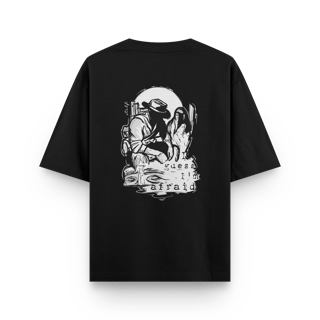 Nome do produto I'm Afraid | Confession [Camiseta Oversized - Costas]