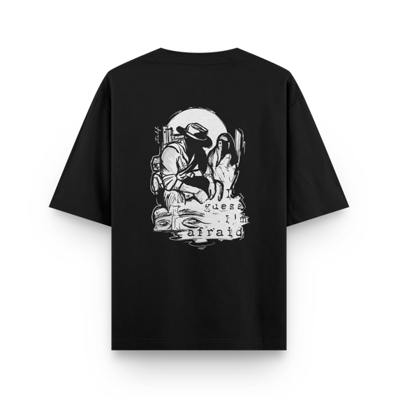 I'm Afraid | Confession [Camiseta Oversized - Costas]