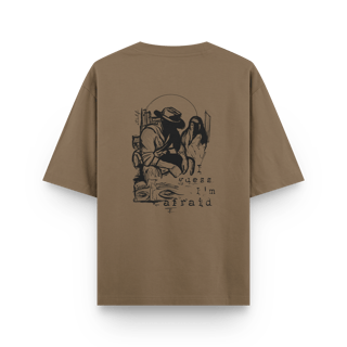 Nome do produto I'm Afraid | Confession [Camiseta Oversized - Costas]