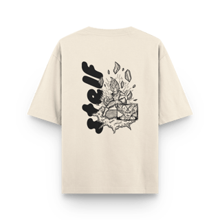 Nome do produto Prince of Saiyajins | Legacy [Camiseta Oversized - Costas]