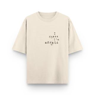 Nome do produto I'm Afraid | Whisper [Camiseta Oversized]