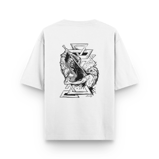 White Wolf | Fury [Camiseta Oversized - Costas]