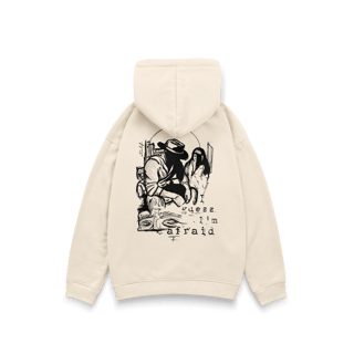 Nome do produto I'm Afraid | Confession [Hoodie - Costas]