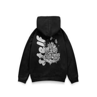 Nome do produto Prince of Saiyajins | Legacy [Hoodie - Costas]