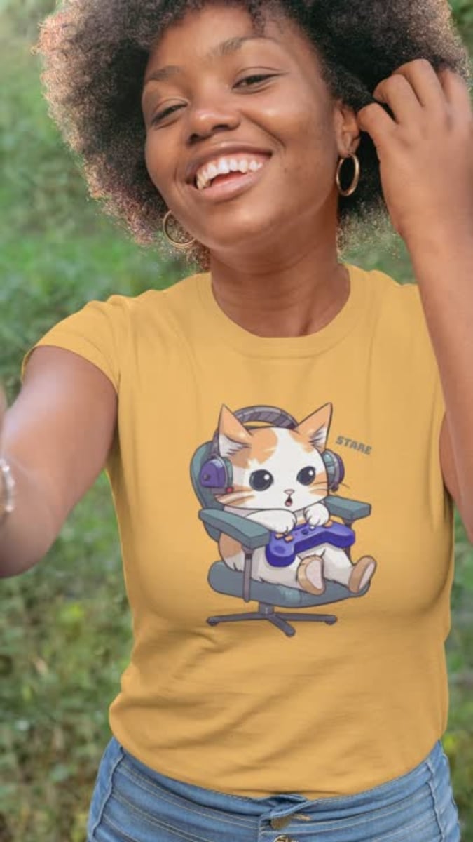 Nome do produto: Camiseta Baby Long Dog Stare