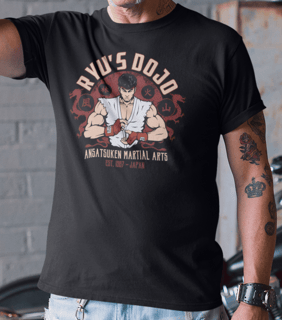 Nome do produto Camiseta Ryu's Dojo Street Fighter