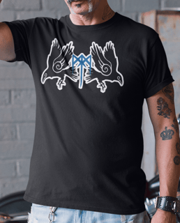 Nome do produto Camiseta Corvos da Tempestade Logo CDT Plus Size