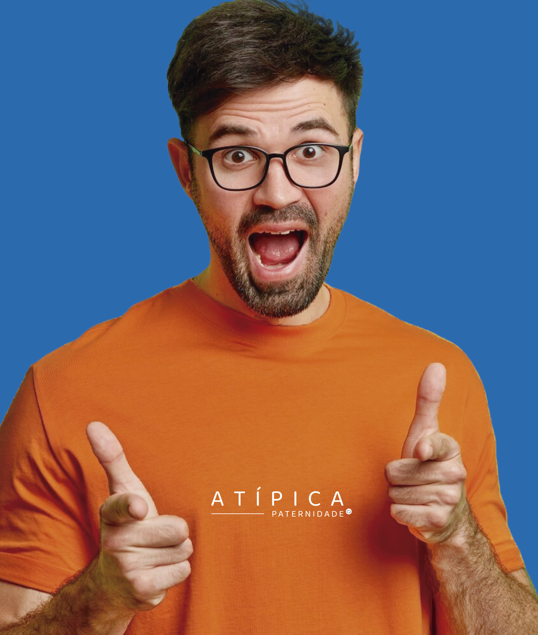 Camiseta Masculina : Atípica Paternidade (Inclusão / Autista / TDAH / Superdotação)