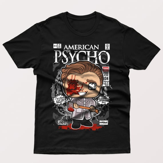 AMERICAN PSYCHO - FUNKOS OF DEFF (  Disponível em todos os produtos da Categoria CUSTOM )