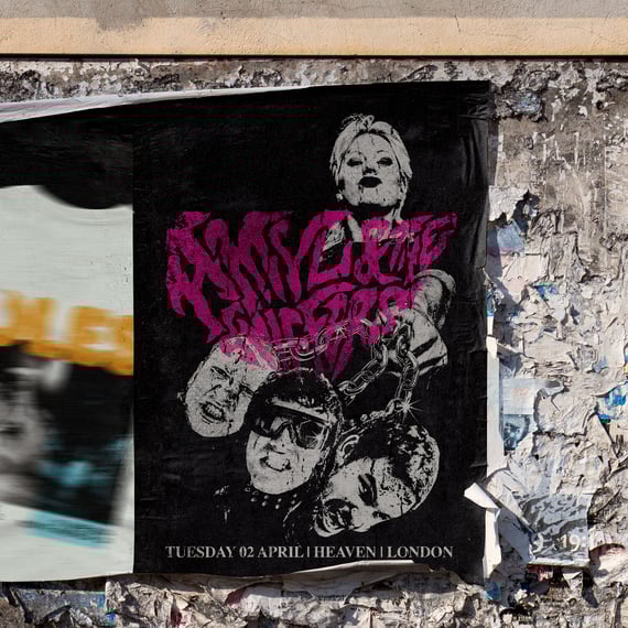 POSTER AMYL AND THE SNIFFERS