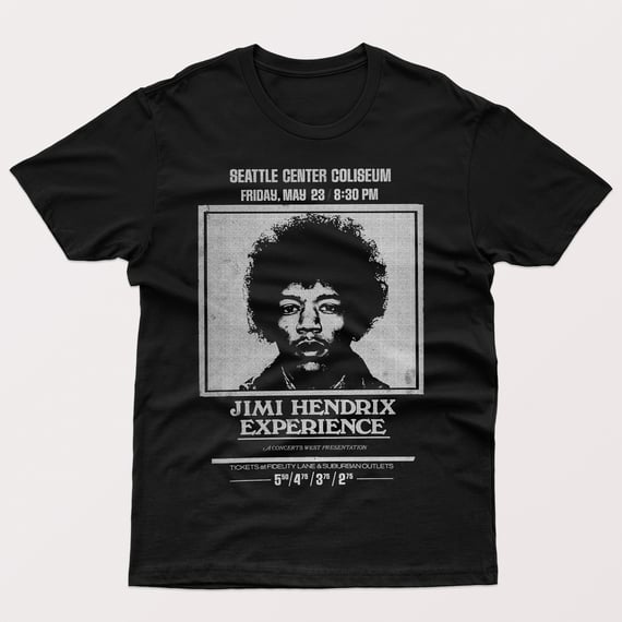 JIMI HENDRIX AT SEATTLE