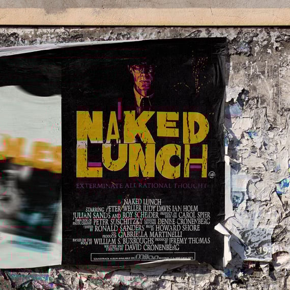 POSTER NAKED LUNCH