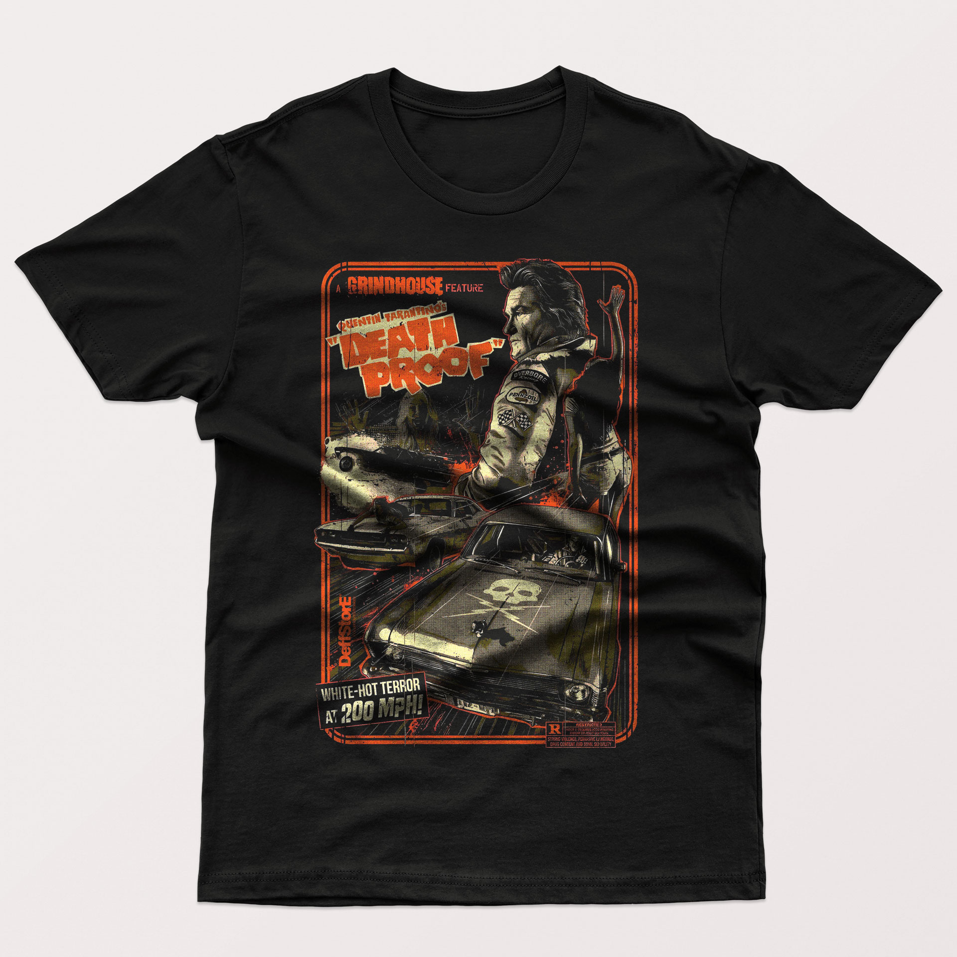 DEATH PROOF - QUENTIN TARANTINO R$129,90 em DeffStorE® Camisetas