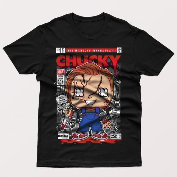 CHUCKY - FUNKOS OF DEFF (  Disponível em todos os produtos da Categoria CUSTOM )