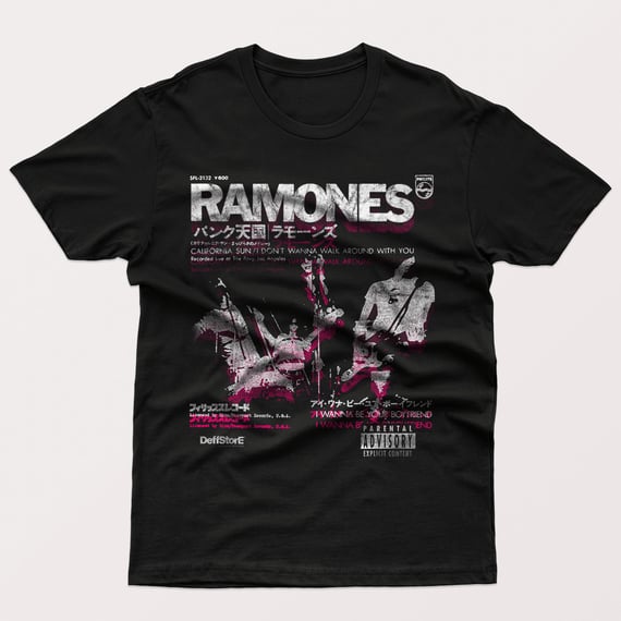 RAMONES - JAPAN SPLIT TEE