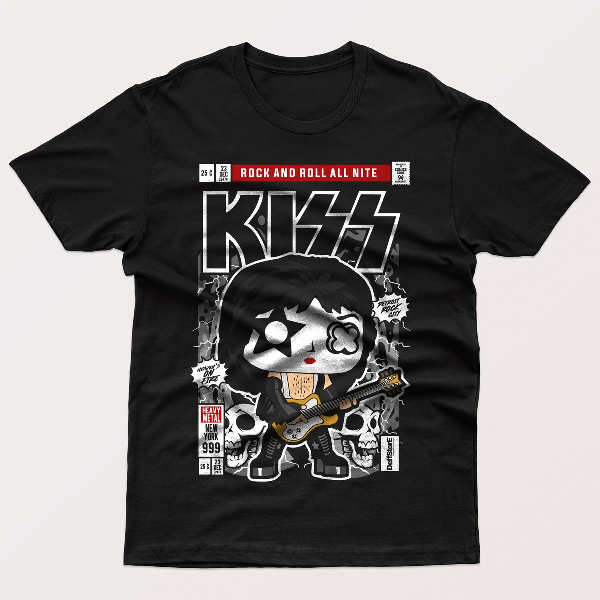 Nome do produto: KISS -  FUNKOS OF DEFF (  Disponível em todos os produtos da Categoria CUSTOM )