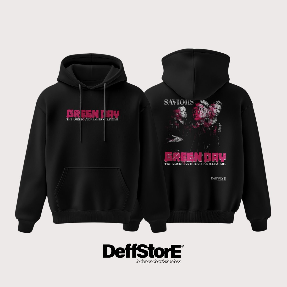 Nome do produto: GREEN DAY - SAVIORS HOODIE